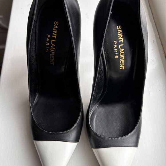 Saint Laurent B+W Stiletto Heel - Size 37 - Picture 3 of 9